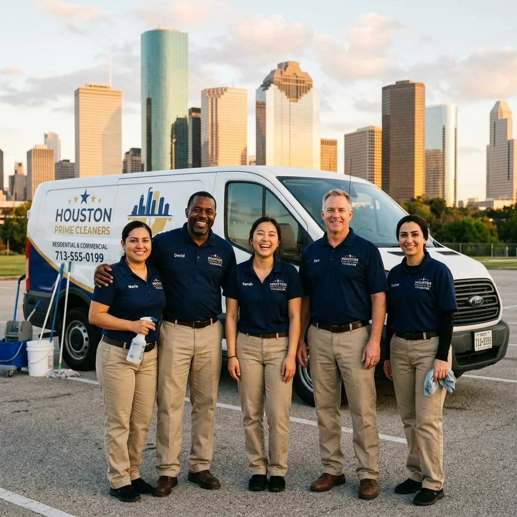 Professional hoarding cleanup team in Houston